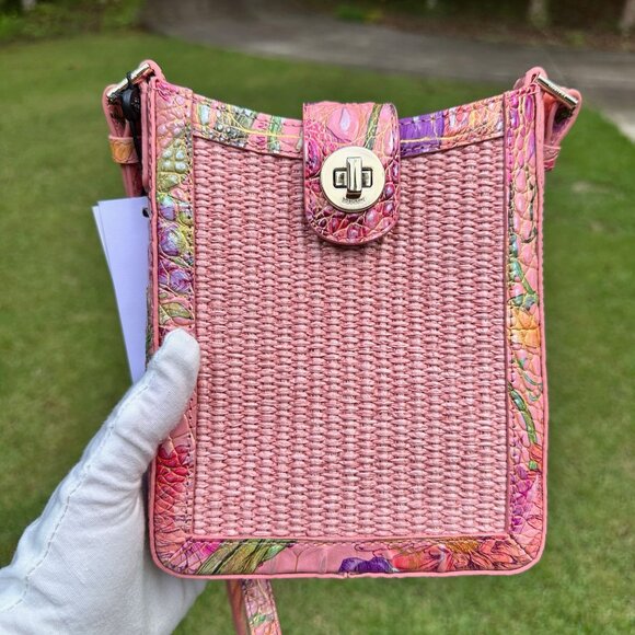 Brahmin Marley Perennial Anthuriam Melbourne Crossbody V04244401341 *READ* - Picture 3 of 16